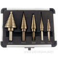 230PC Titanium Coated Drill Bit Set